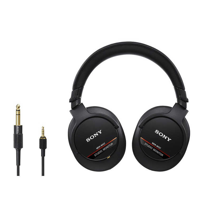 ソニー　SONY ソニー　SONY ハイレゾ対応スタジオモニターヘッドホン ブラック MDR-M1ST MDR-M1ST