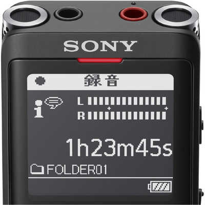 ソニー SONY ICレコーダー ブラック [16GB /ワイドFM対応] ICD