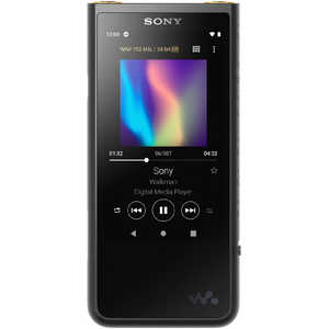 ソニー　SONY ハイレゾウォークマン ZX500シリーズ [64GB/イヤホン無し] NW-ZX507 B ブラック