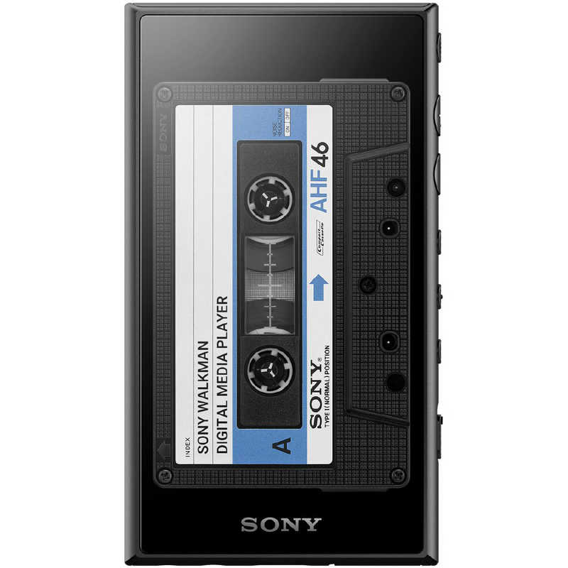 ソニー　SONY ソニー　SONY ハイレゾウォークマン A100シリーズ [64GB/イヤホン無し] NW-A107 B ブラック NW-A107 B ブラック