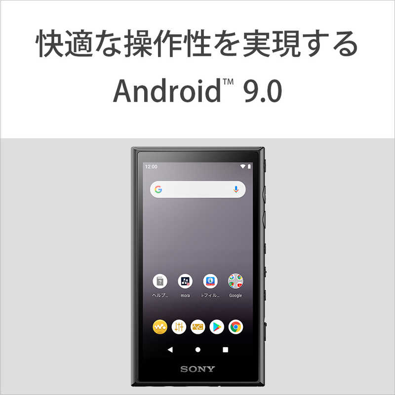 ソニー　SONY ソニー　SONY ハイレゾウォークマン A100シリーズ [16GB/イヤホン無し] NW-A105 B ブラック NW-A105 B ブラック