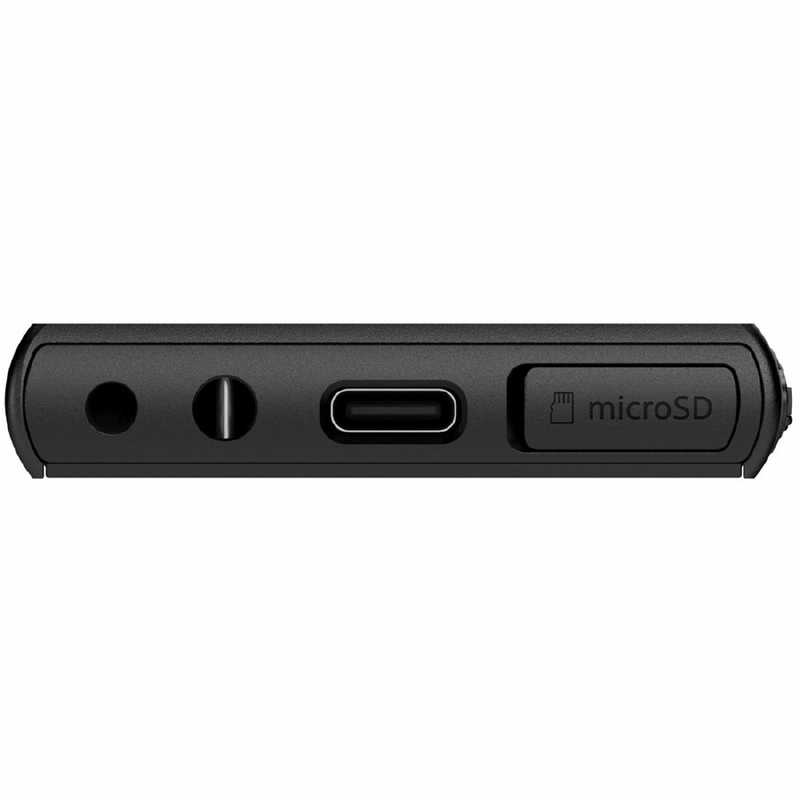 ソニー　SONY ソニー　SONY ハイレゾウォークマン A100シリーズ [16GB/イヤホン無し] NW-A105 B ブラック NW-A105 B ブラック