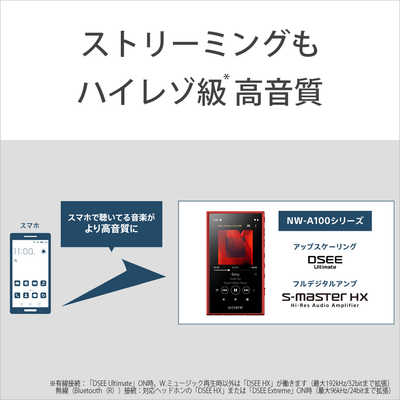 ソニー SONY 【アウトレット】ハイレゾウォークマン A100シリーズ ...