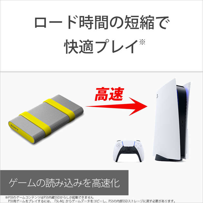 ソニー　SONY ソニー　SONY ポータブルSSD【TOUGHシリーズ】 TOUGH シルバー SL-M2 ST SL-M2 ST