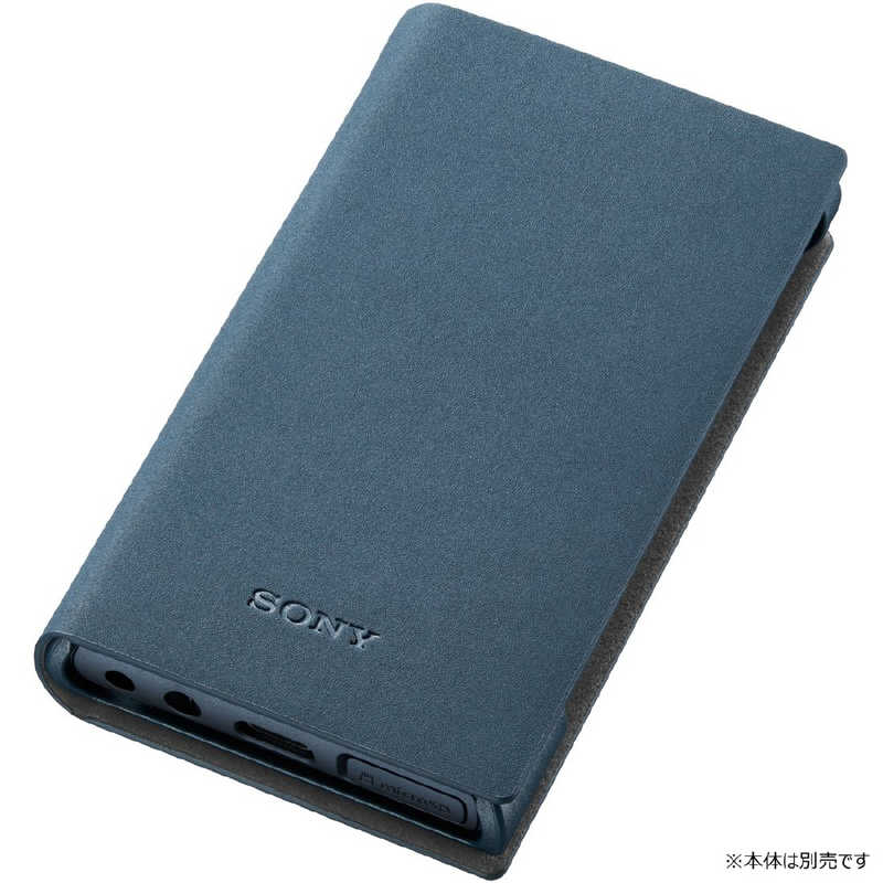 ソニー　SONY ソニー　SONY ウォークマンNW-A100シリーズ 専用ソフトケース CKS-NWA100 L ブルｰ CKS-NWA100 L ブルｰ