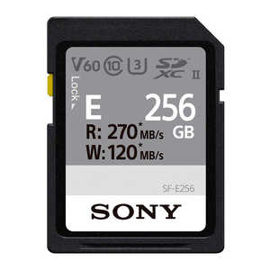 ソニー　SONY SDXC UHS-II メモリｰカｰド SF-Eシリｰズ [256GB /Class10] SF-E256 T1