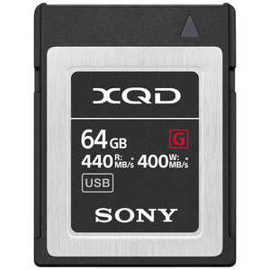 ソニー　SONY XQDカード Gシリーズ (64GB) QD-G64F
