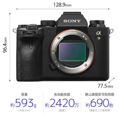 ソニー SONY ミラーレス一眼カメラ α9II ボディ ILCE-9M2 の通販