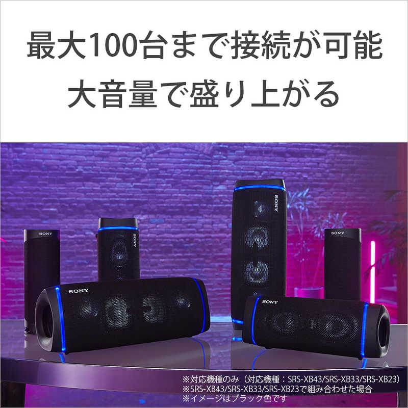 ソニー　SONY ソニー　SONY Bluetoothスピーカー ブラック  SRS-XB23 BC SRS-XB23 BC