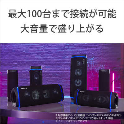 ソニー SONY Bluetoothスピーカー ブラック SRS-XB33 BC の通販