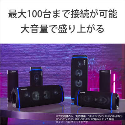 ソニー SONY Bluetoothスピーカー ブラック SRS-XB43 BC の通販 ...