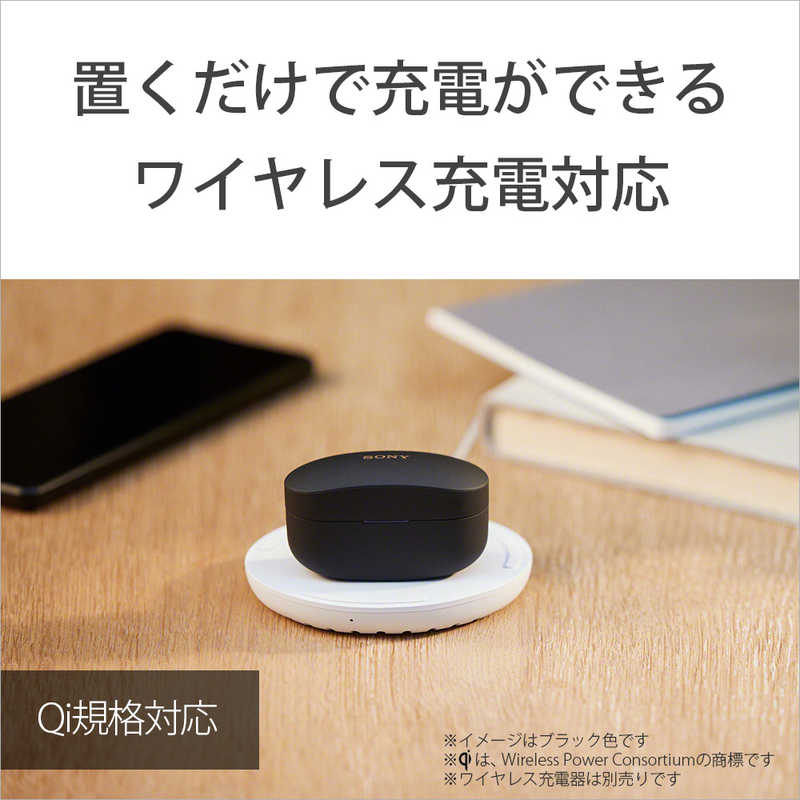 ソニー　SONY ソニー　SONY フルワイヤレスイヤホン ノイズキャンセリング対応 リモコン・マイク対応 ブラック WF1000XM4 BM WF1000XM4 BM