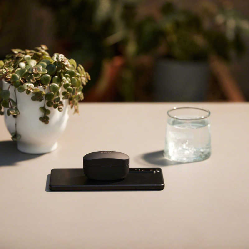 ソニー　SONY ソニー　SONY フルワイヤレスイヤホン ノイズキャンセリング対応 リモコン・マイク対応 ブラック WF1000XM4 BM WF1000XM4 BM