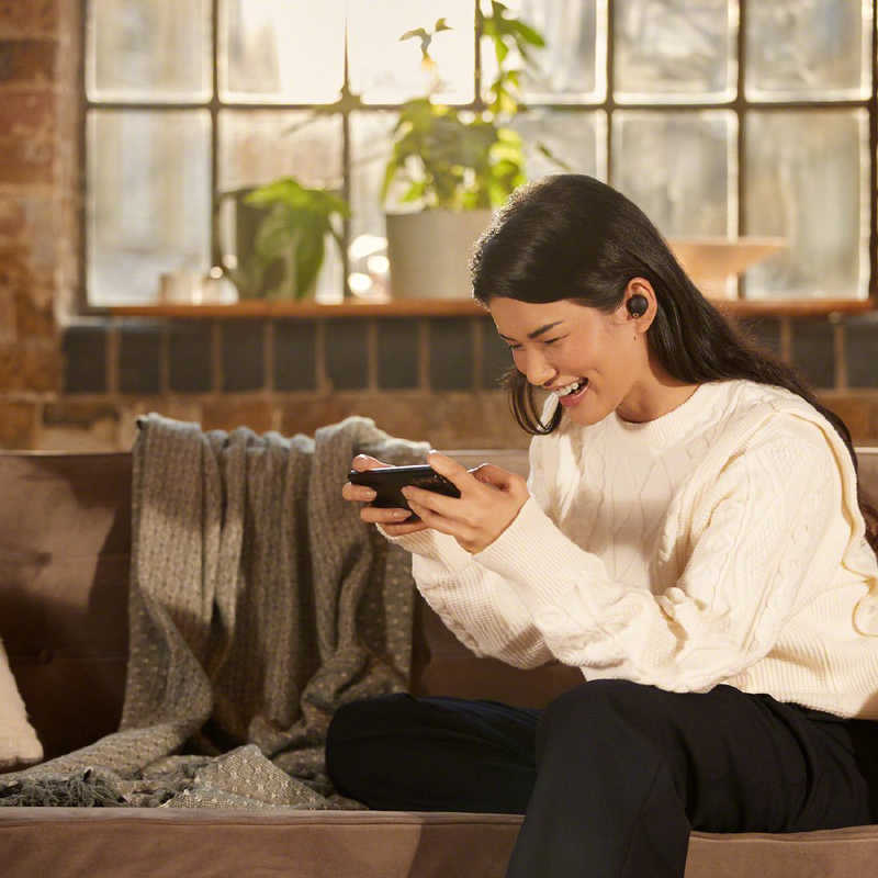 ソニー　SONY ソニー　SONY フルワイヤレスイヤホン ノイズキャンセリング対応 リモコン・マイク対応 ブラック WF1000XM4 BM WF1000XM4 BM