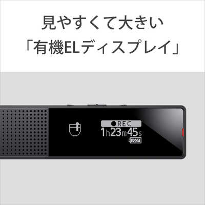 ソニー SONY ICレコーダー ブラック [16GB] ICD-TX660C の通販 