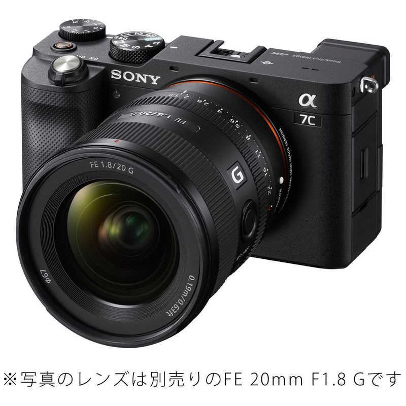 ソニー　SONY ソニー　SONY ミラーレス一眼カメラ α7C ボディ ILCE-7C ブラック α7C ボディ ILCE-7C ブラック