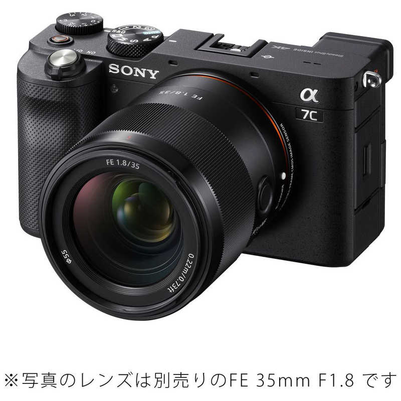 ソニー　SONY ソニー　SONY α7Cミラｰレス一眼カメラ (ボディ単体) ILCE-7C ブラック ILCE-7C ブラック