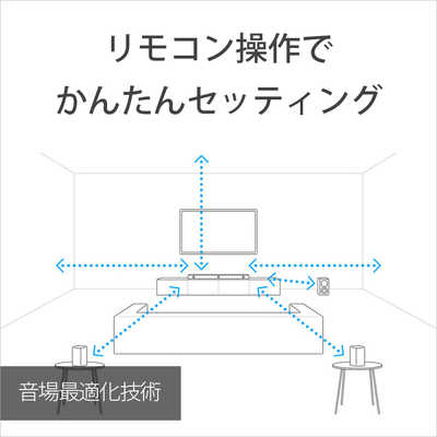 ソニー SONY サウンドバー [Wi-Fi対応 /ハイレゾ対応 /7.1.2ch