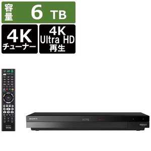 ソニー SONY ブルーレイレコーダー 6TB 3番組同時録画 (4K放送2番組同時録画) 4Kチューナー内蔵 4K/6TB BDZFBT6100