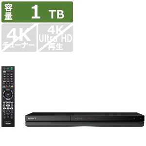 ソニー　SONY ブルーレイレコーダー 1TB 2番組同時録画 BDZ-ZW1800