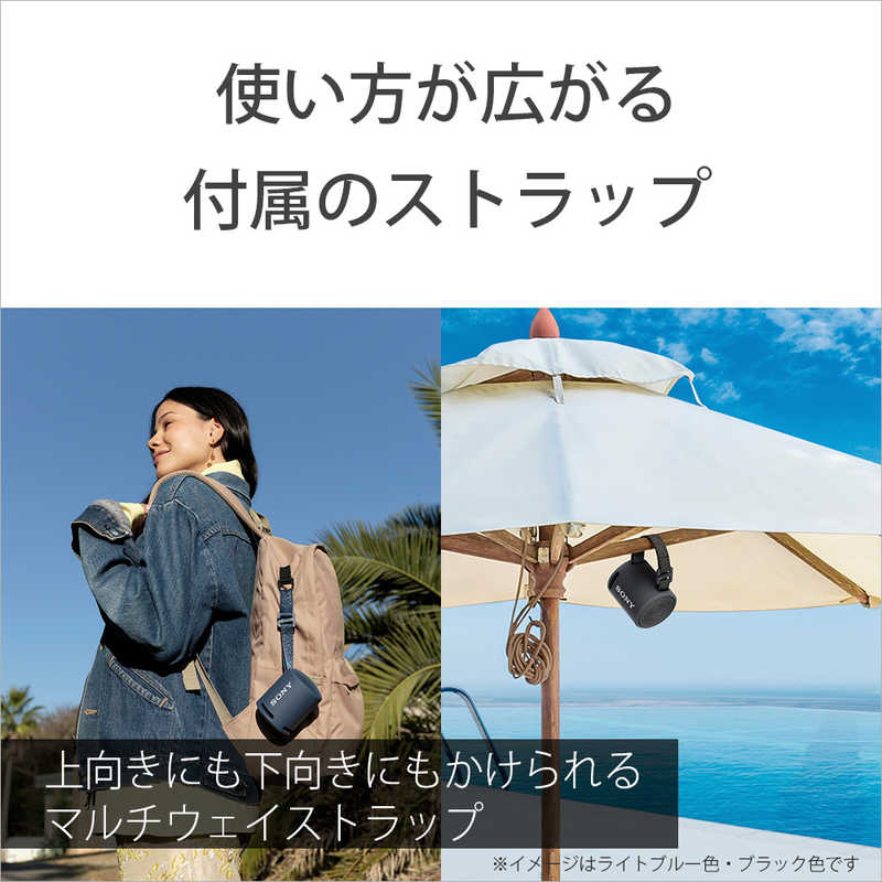 ソニー　SONY ソニー　SONY ブルートゥーススピーカー ライトブルー [防水 /Bluetooth対応] SRS-XB13 LC SRS-XB13 LC