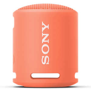 ソニー　SONY Bluetoothスピーカー コーラルピンク 防水  SRS-XB13 PC