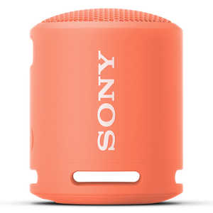 ソニー　SONY ブルートゥーススピーカー コーラルピンク [防水 /Bluetooth対応] SRS-XB13 PC