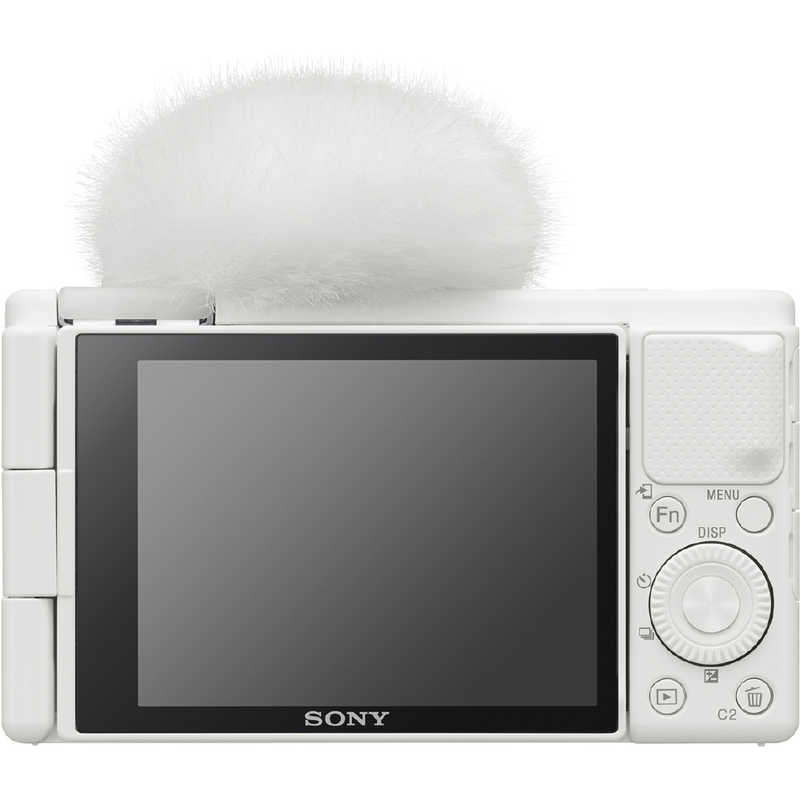 ソニー　SONY ソニー　SONY コンパクトデジタルカメラ VLOGCAM ZV-1 ホワイト VLOGCAM ZV-1 ホワイト