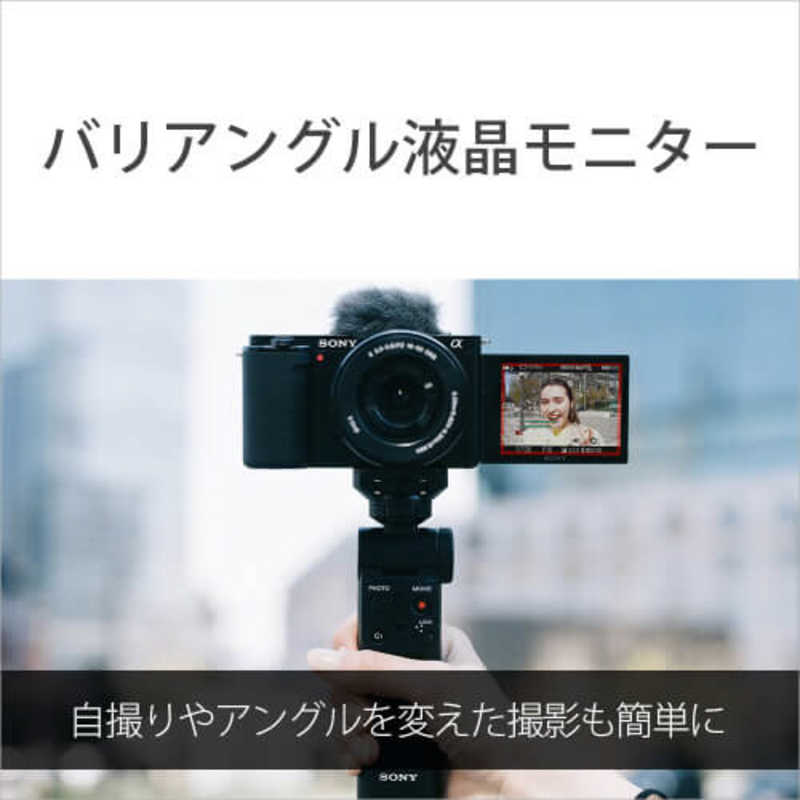 ソニー　SONY ソニー　SONY ミラーレス一眼カメラ VLOGCAM ZV-E10 ボディ ブラック VLOGCAM ZV-E10 ボディ ブラック