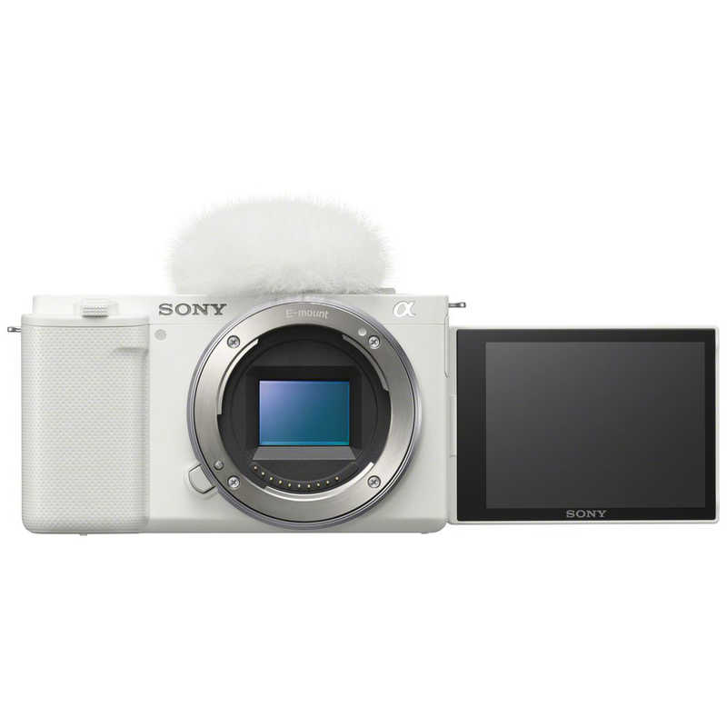 ソニー　SONY ソニー　SONY ミラーレス一眼カメラ VLOGCAM ZV-E10 ボディ ホワイト VLOGCAM ZV-E10 ボディ ホワイト