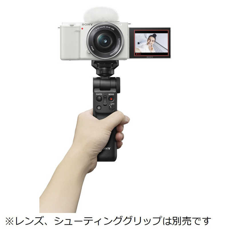 ソニー　SONY ソニー　SONY ミラーレス一眼カメラ VLOGCAM ZV-E10 ボディ ホワイト VLOGCAM ZV-E10 ボディ ホワイト