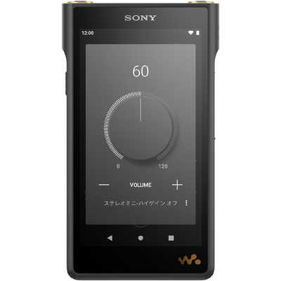 ソニー SONY ウォークマンWM1シリーズ ブラック [ハイレゾ対応/128GB 