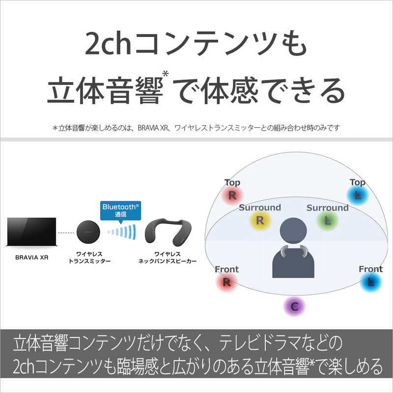 ソニー　SONY ソニー　SONY ワイヤレスネックバンドスピーカー SRS-NS7-HC SRS-NS7-HC