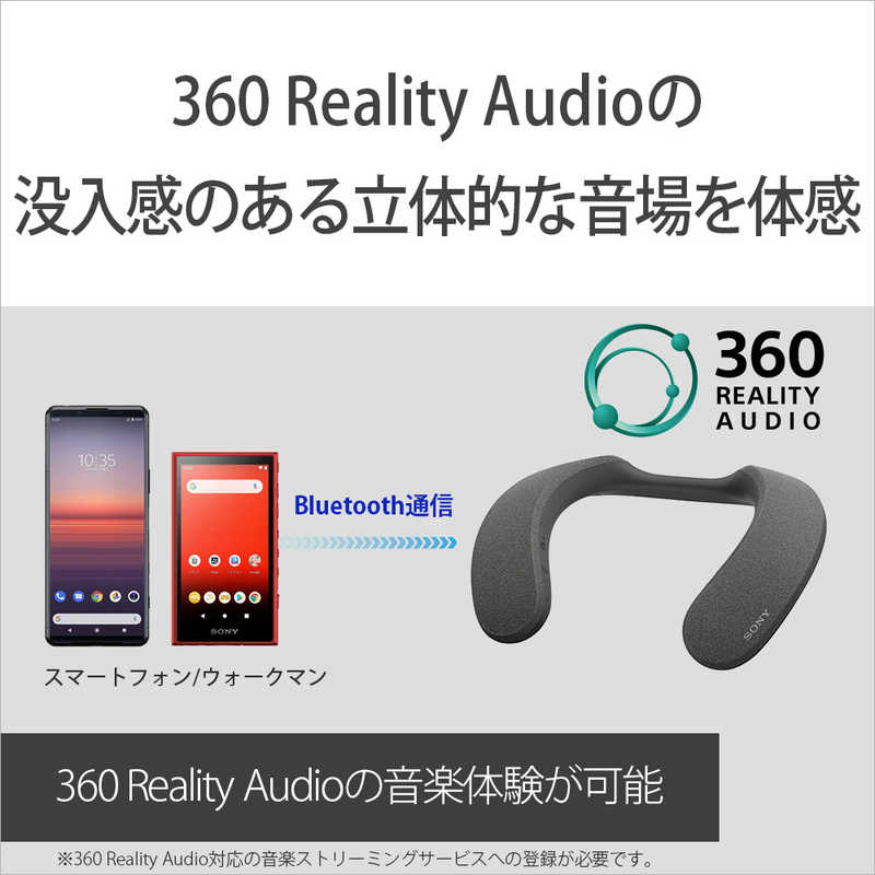 ソニー SONY ワイヤレスネックバンドスピーカー SRS-NS7-HC の通販 | カテゴリ：オーディオ・ヘッドホン・楽器 | ソニー SONY  家電通販のコジマネット - 全品代引き手数料無料