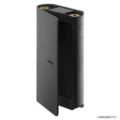 SONY NW-WM1AM2 純正レザーカバー付 ソニー SONY NW-WM1ZM2/NW-WM1AM2 専用レザーケース ブラック