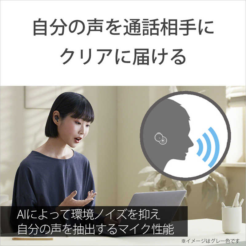 ソニー　SONY ソニー　SONY 【アウトレット】LinkBuds フルワイヤレスイヤホン グレー [リモコン・マイク対応 /ワイヤレス(左右分離) /Bluetooth] WF-L900HM WF-L900HM