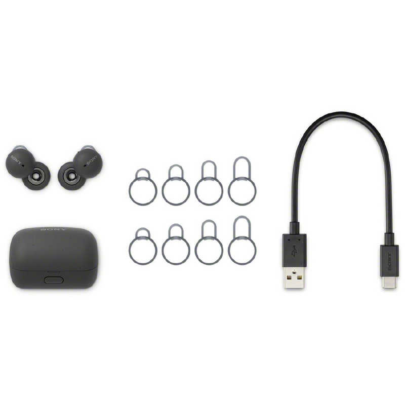 ソニー　SONY ソニー　SONY 【アウトレット】LinkBuds フルワイヤレスイヤホン グレー [リモコン・マイク対応 /ワイヤレス(左右分離) /Bluetooth] WF-L900HM WF-L900HM