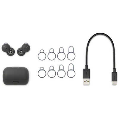 SONY ワイヤレスイヤホン LinkBuds/グレー