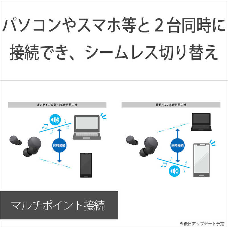 ソニー　SONY ソニー　SONY フルワイヤレスイヤホン LinkBuds S ブラック [ワイヤレス(左右分離) /ノイズキャンセリング対応 /Bluetooth対応] WF-LS900N BC WF-LS900N BC