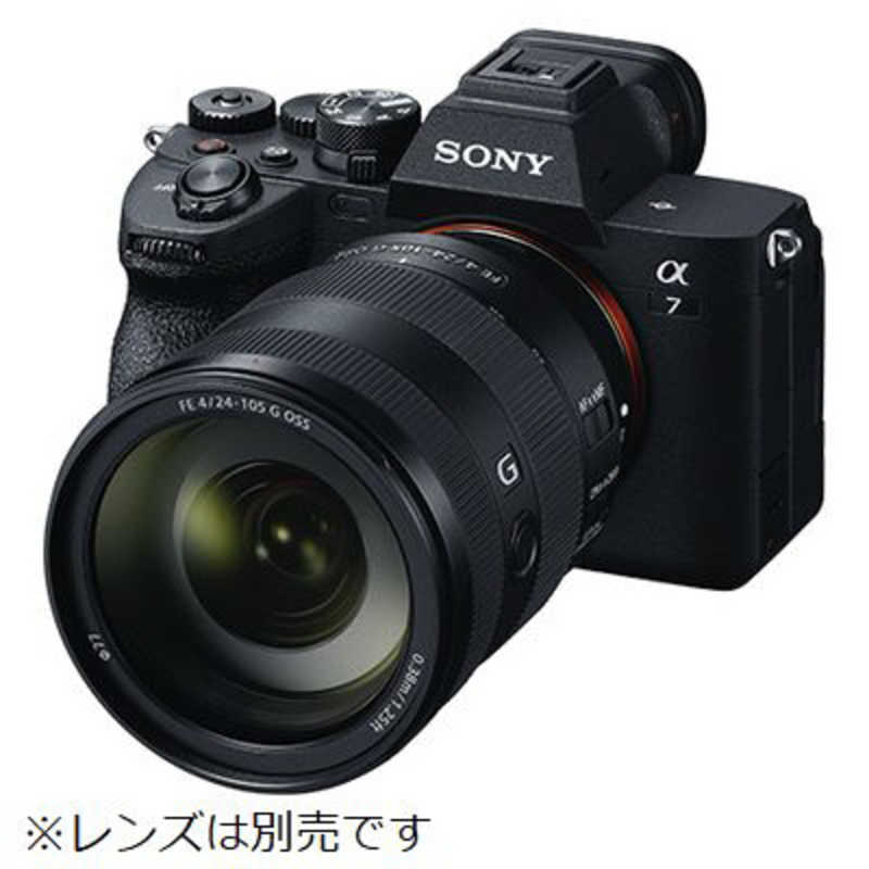 ソニー　SONY ソニー　SONY α7 IV ミラーレス一眼カメラ(ボディ単体)ブラック ILCE-7M4 ILCE-7M4