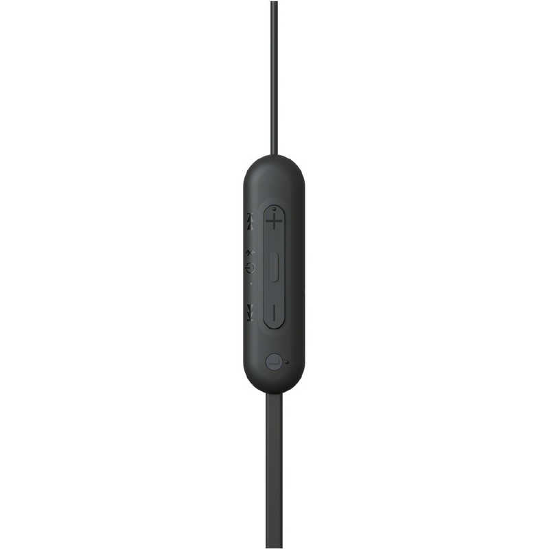 ソニー　SONY ソニー　SONY ブルートゥースイヤホン ブラック  [リモコン・マイク対応/防滴＆ネックバンド/Bluetooth] WI-C100-BZ WI-C100-BZ