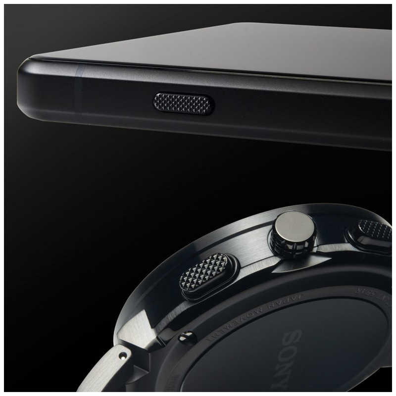 ソニー　SONY ソニー　SONY wena 3-Frosted Black Edition Styled for Xperia Suica対応 WNW-SB22A/B WNW-SB22A/B