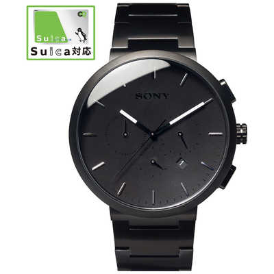 ソニー SONY wena 3-Frosted Black Edition Styled for Xperia Suica 