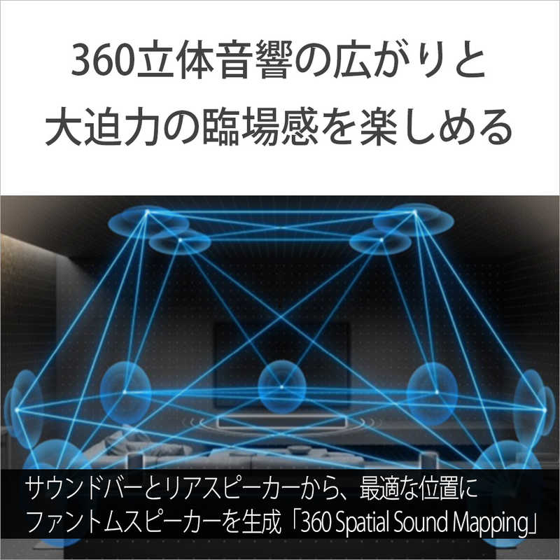 ソニー　SONY ソニー　SONY リアスピーカー(HTA7000対応)  SA-RS5 SA-RS5