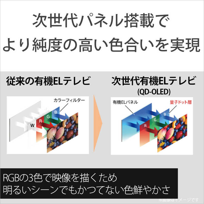 ソニー　SONY ソニー　SONY 有機ELテレビ BRAVIA ( ブラビア ) A95Kシリーズ [ 55V型 / 4K対応 / BS・CS 4Kチューナー内蔵 / YouTube 対応 ] XRJ-55A95K XRJ-55A95K