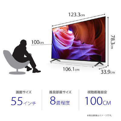 ソニー SONY 液晶テレビ BRAVIA ( ブラビア ) [ 55V型 / 4Kチューナー