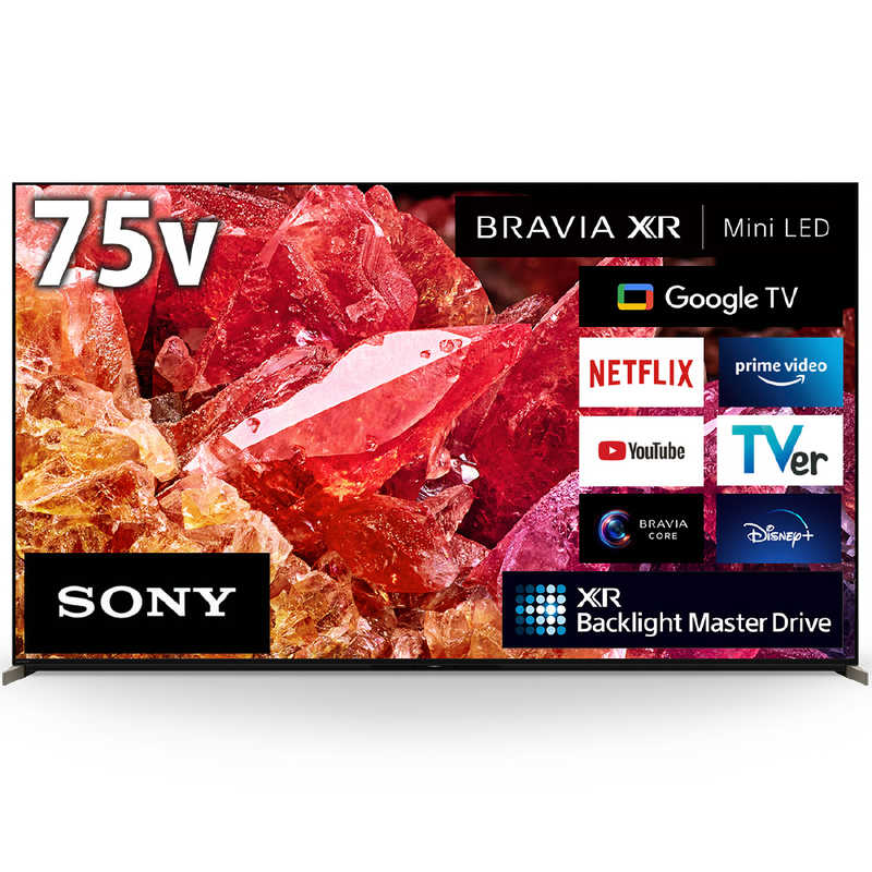 ソニー　SONY ソニー　SONY BRAVIA ブラビア 4K液晶テレビ X95Kシリーズ 75V型 4Kチューナー内蔵 YouTube対応 XRJ-75X95K XRJ-75X95K