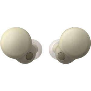 ソニー SONY フルワイヤレスイヤホン LinkBuds S エクリュ [ ワイヤレス ( 左右分離 ) / ノイズキャンセリング 対応 / Bluetooth 対応 ] WF-LS900N CC