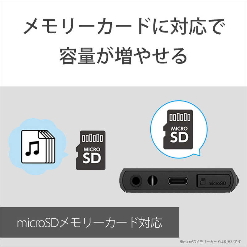 ソニー　SONY ソニー　SONY ウォークマン WALKMAN Aシリーズ  ブラック[64GB/2023年モデル] NW-A307 BC NW-A307 BC