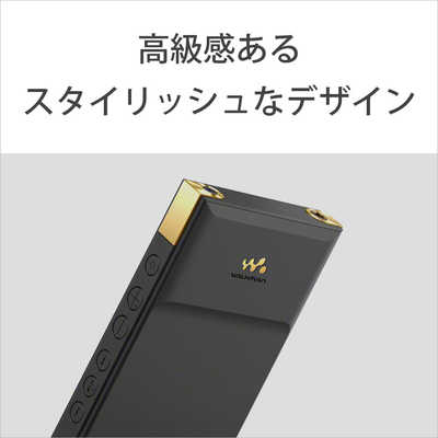 ソニー SONY ウォークマン WALKMAN ZXシリーズ ブラック[64GB/2023年